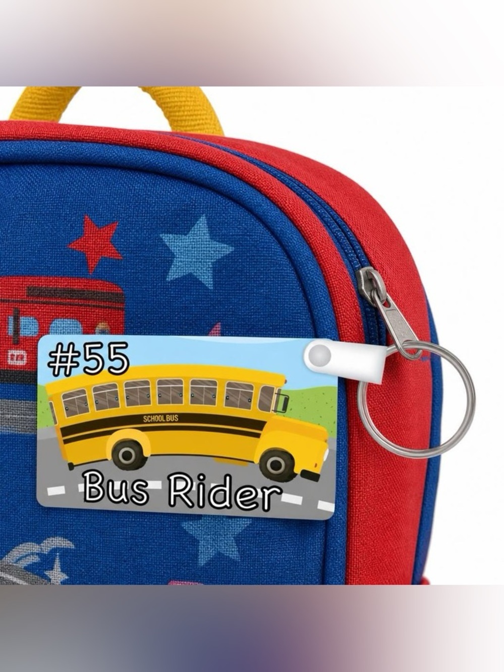 Student Safety Rider Backpack Tags - Picture 3 of 8